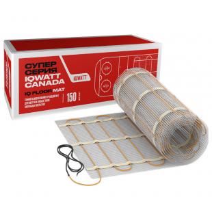 Тонкий самоклеящийся греющий мат IQ FLOOR MAT 150 Вт/м.кв - 4,5м²