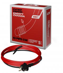 Набор постоянной мощности для защиты водопровода от замерзания IQ PIPE CW 32м